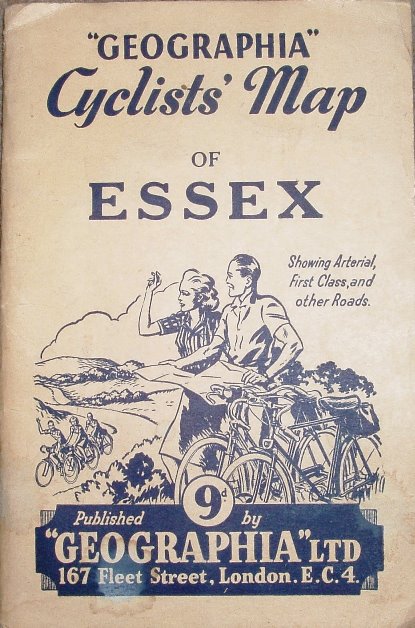 Geographia Cyclists' Map cover